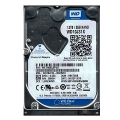 WD10J31X-00U3VT0 Western Digital Blue SSHD 1TB 5400RPM SATA 6Gb/s 64MB Cache 8GB NAND MLC SSD 2.5-inch Hybrid Hard Drive