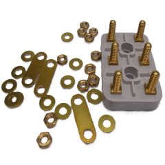 WD1320A01 Western Digital 6 Connector Ports Grey Terminal Block Baldor