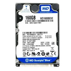 WD1600BEVE Western Digital Scorpio 160GB 5400RPM ATA-100 8MB Cache 2.5-inch Hard Drive