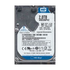 WD20NPVZ Western Digital Blue 2TB SATA 5200RPM 6Gb/s 8MB Cache 2.5-inch Hard Drive