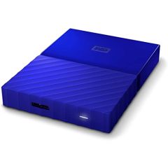 WDBYFT0040BBL-WESN Western Digital My Passport 4TB USB 3.0 Secure Portable External Hard Drive (Blue)