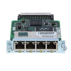 HWIC-4ESW= Cisco 4-Ports 10/100BASE-T Managed Fast Ethernet Switch