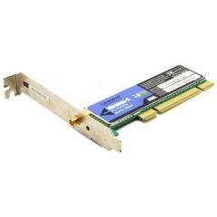 WMP54G Linksys 54Mbps 802.11b / g PCI Wireless Adapter