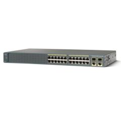 WS-C2960+24TC-S Cisco Catalyst 2960+24TC-S 24-Ports Layer 2 Managed Rack-mountable Network Switch