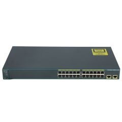 WS-C2960-24TT-L Cisco Catalyst 2960-24TT-L 24-Ports Layer 2 Managed Rack-mountable 1U Network Switch