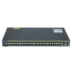 WS-C2960-48TC-S Cisco Catalyst 2960-48TC-S 48-Ports Layer 4 Managed Rack-mountable 1U Network Switch