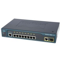 WS-C2960V6-8TC-S Cisco Catalyst 2960-8TC-S 8-Ports Managed Rack-mountable 1U Network Switch