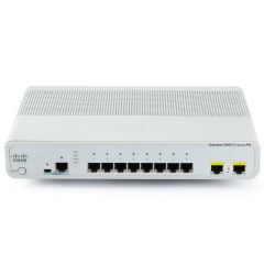 WS-C2960CPD-8TT-L-RF Cisco Catalyst 2960CPD-8TT-L 10-Ports PoE+ Layer 2 Managed Rack-mountable Network Switch