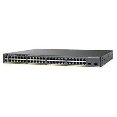 Cisco Catalyst 2960XR-48FPS-I 48-Ports 4 x 1G SFP PoE+ Layer 3 Managed Rack-mountable 1U Network Switch