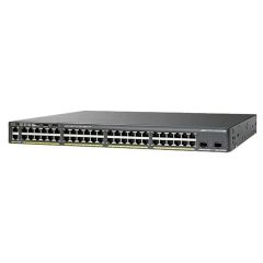 WS-C2960XR-48TS-I Cisco Catalyst C2960XR-48TS-I 48-Ports 4 x SFP Layer 3 Managed Rack-mountable 1U Network Switch