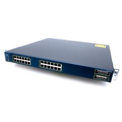 WS-C3550-24PWR-SMI-1-RF Cisco Catalyst C3350-24PWR-SMI-1 24-Ports PoE Network Switch