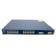WS-C3550V5-24TS-S Cisco Catalyst 3550-24-TS-S 24-Ports 10/100Base-TX SFP Layer 4 Managed Rack-mountable Ethernet Switch