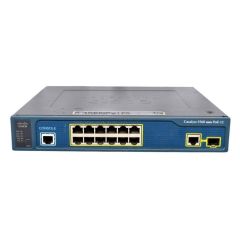 WS-C3560V6-12PC-S-M Cisco Catalyst C3560-12PC-S 12-Ports Ethernet Switch