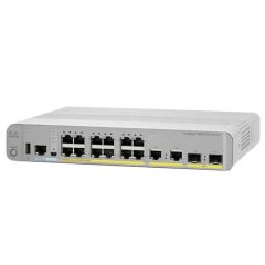 WS-C3560CX-12PC-S= Cisco Catalyst C3560CX-12PC-S 12-Ports 2 Gbps SFP PoE+ Layer 3 Managed Network Switch