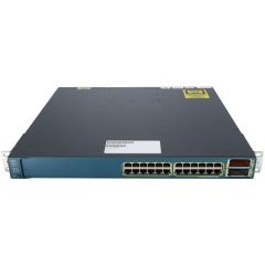 WS-C3560E-24TD-SD Cisco Catalyst 3506E-24TD-SD 24-Ports Layer 4 Managed Rack-mountable Network Switch