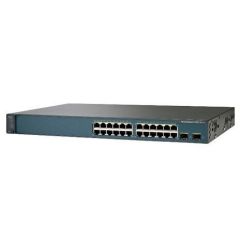 WS-C3560V2-24TS-E Cisco Catalyst 3560V2-24TS-E 24-Ports SFP Layer 3 Managed Ethernet Switch