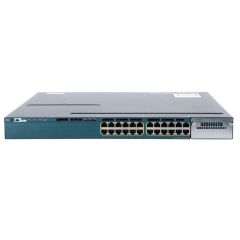 WS-C3560XV6-24T-E Cisco Catalyst C3560X-24T-E 24-Ports Layer 3 Managed Rack-mountable 1U Network Switch