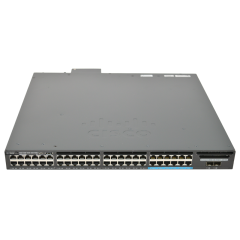Cisco Catalyst 3650-12X48FD-S 48-Ports SFP+ Rack-mountable 1U Network Switch