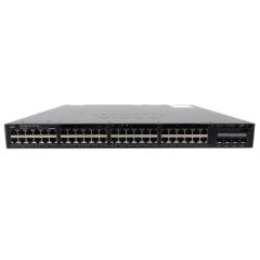 Cisco Catalyst 3650-48FS-E 48-Ports 4 x 1G SFP PoE+ Managed Rack-mountable 1U Network Switch