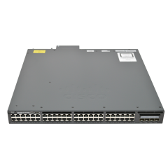Cisco Catalyst 3750-48FS-S 48-Ports 4 x 1G SFP PoE Layer 3 Managed Rack-mountable 1U Network Switch