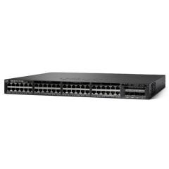 Cisco Catalyst 3650-48FWQ-S 48-Ports 4 x 10G SFP PoE+ Layer 3 Rack-mountable 1U Network Switch