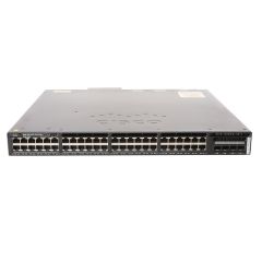 Cisco Catalyst 3650-48PWD-S 48-Ports 2 x 1G SFP PoE+ Layer 3 Managed Rack-mountable 1U Network Switch