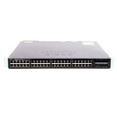 WS-C3650-48PWQ-S Cisco Catalyst 3650-48PWQ-S 48-Ports SFP+ Layer 4 Managed Rack-mountable 1U Network Switch