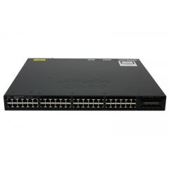 WS-C3650-48TQ-S Cisco Catalyst 3650-48TQ-S 48-Ports SFP+ Managed Rack-mountable 1U Network Switch