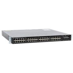 Cisco Catalyst 3650-48TS-E 48-Ports 4 x 1G SFP Layer 3 Rack-mountable 1U Network Switch