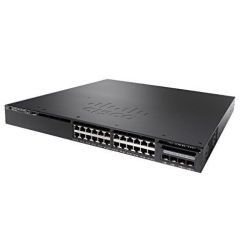 WS-C3650-8X24PD-S Cisco Catalyst 3650-8X24PD-S 24-Ports 16 x 10/100/1000 (UPOE) + 8 x 100/1000/2.5G/5G/10G (UPOE) + 4 x 10 Gigabit SFP+ Layer 2 Managed Rack-mountable 1U Network Switch