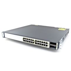 Cisco Catalyst 3650E-24PD-E 24-Ports PoE Layer 3 Managed Network Switch