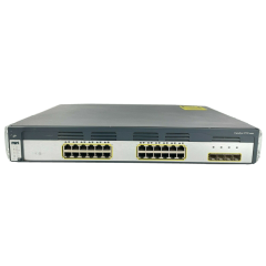 WS-C3750G-24TS-S Cisco Catalyst 3750G-24TS-S 24-Ports Layer 3 Managed Rack-mountable 1U Network Switch