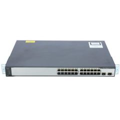 Cisco Catalyst 3750V2-24PS-E 24-Ports 2 x SFP Layer 3 Managed Rack-mountable 1U Network Switch