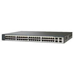Cisco Catalyst 3750V2-48PS-S 48-Ports 4 x SFP Layer 3 Managed Rack-mountable 1U Network Switch