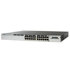 Cisco Catalyst 3750X-24P-L 24-Ports PoE Managed Rack-mountable 1U Network Switch