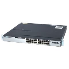WS-C3750XV6-24T-S Cisco Catalyst 3750X-24T-S 24-Ports Layer 3 Managed Rack-mountable 1U Network Switch