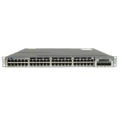 Cisco Catalyst 3750X-48P-E 48-Ports PoE+ Layer 3 Managed Rack-mountable 1U Network Switch