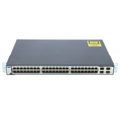 Cisco Catalyst 3750X-48PF-E 48-Ports PoE+ Layer 3 Managed Rack-mountable 1U Network Switch