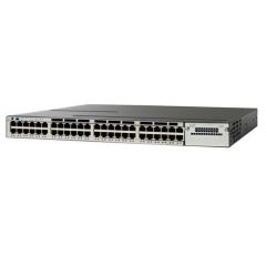 WS-C3750X-48PF-L Cisco Catalyst 3750X-48PF-L 48-Ports Layer 2 Managed Rack-mountable 1U Network Switch