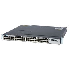 WS-C3750XV6-48PF-S Cisco Catalyst 3750X-48PF-S 48-Ports PoE Layer 3 Managed Rack-mountable 1U Network Switch