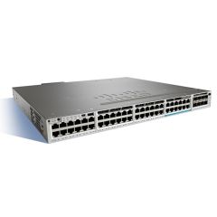 WS-C3850V6-12X48U-E Cisco Catalyst 3850 48-Ports 48 x 10/100/1000 UPOE Layer 3 Managed Rack-Mountable Network Switch