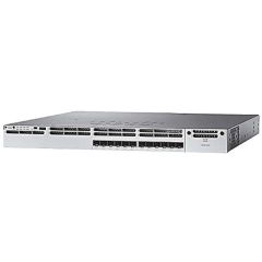 WS-C3850V6-12XS-S Cisco Catalyst 3850-12XS-S 12-Ports Layer 3 Managed Rack-Mountable 1U Network Switch