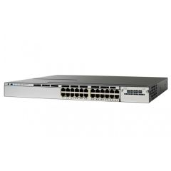 Cisco Catalyst 3850-24P-E 24-Ports PoE+ Layer 3 Managed Rack-mountable 1U Network Switch