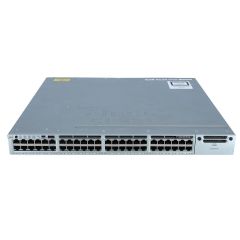 WS-C3850-48PW-S Cisco Catalyst 3850-48PW-S 48-Ports PoE+ Layer 2 Rack-mountable 1U Network Switch