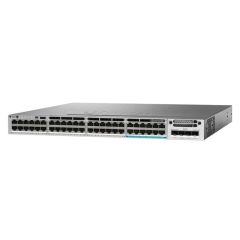 WS-C3850V6-48UW-S Cisco Catalyst 3850 48-Ports 48 x 10/100/1000 UPOE Layer 3 Managed Rack-Mountable Network Switch