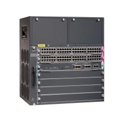 WS-C4507RE+96V+-RF Cisco Catalyst 4507RE+96V+ 96-Ports PoE Managed Rack-mountable 11U Network Switch