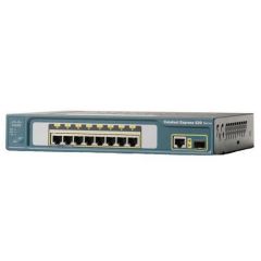 WS-CE520-8PC-K9 Cisco Catalyst Express 520-8PC 8-Ports Layer 2 Managed Rack-mountable Network Switch
